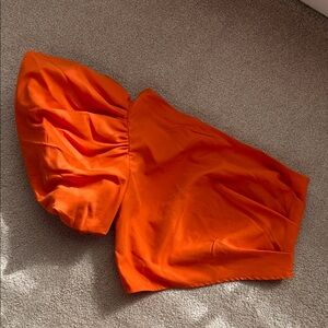 SHEIN Vibrant Orange Top